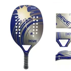 Бесплатная доставка, ракетка для пляжного тенниса из стеклопластика высокого качества с супер дизайном и необработанной краской, низкая цена