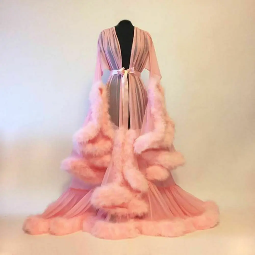 Женское пикантное нижнее белье длинное кружевное кимоно в стиле babydoll халат для