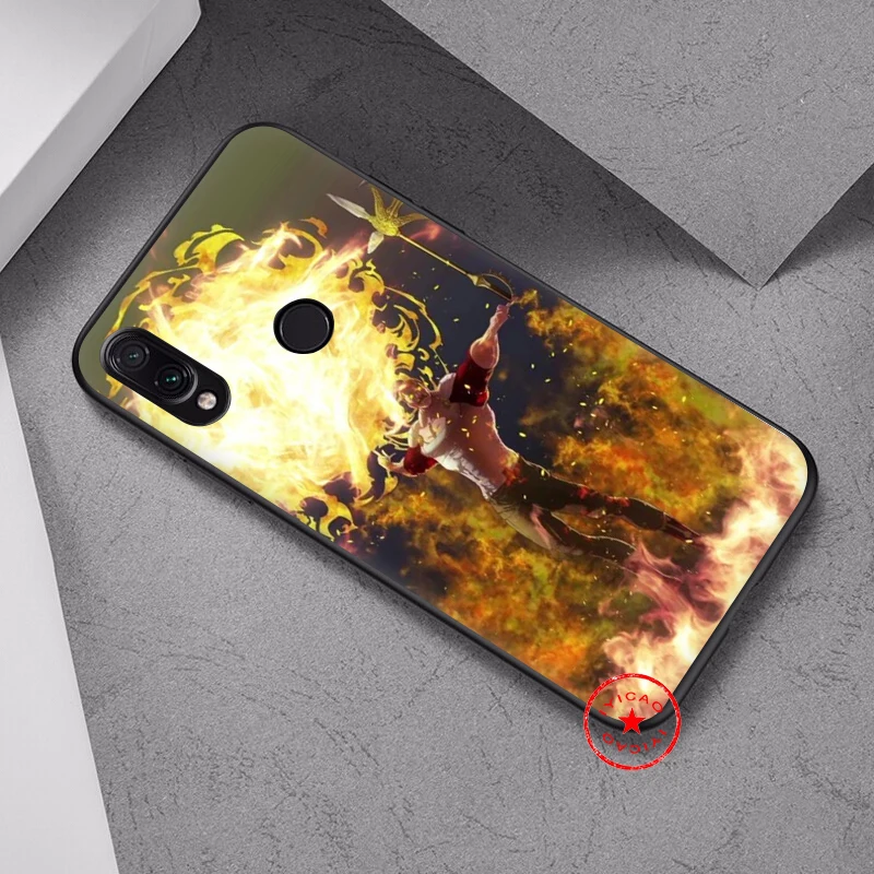 Seven Deadly Sin аниме мягкий чехол для Xiaomi Redmi Note 8 7 6 5 Pro 5A 4X Prime силиконовый |