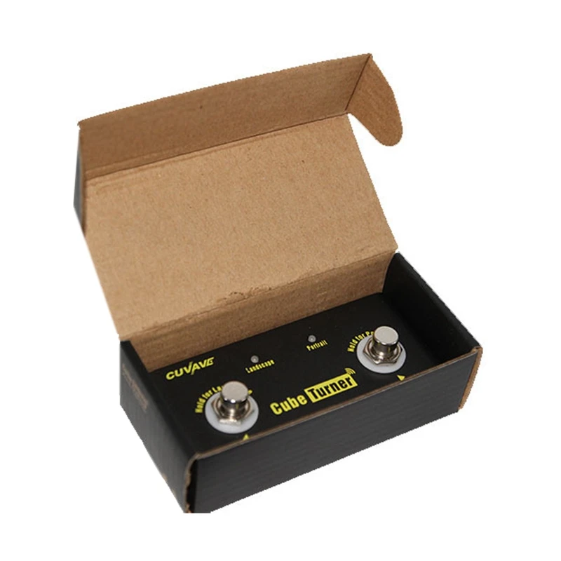 

CUVAVE Turner Wireless Page Turner Pedal Built-in Battery Supports Looper Connection Compatible for iPad iPhone Android