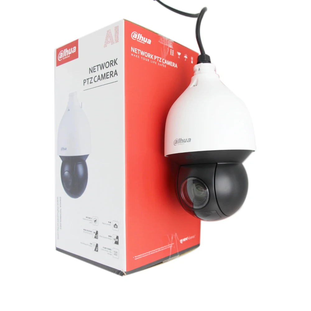 

DH-SD5A825-HNR-YA Dahua 8MP Starlight IR WizSense Network PTZ Camera 25x Optical Zoom PoE+