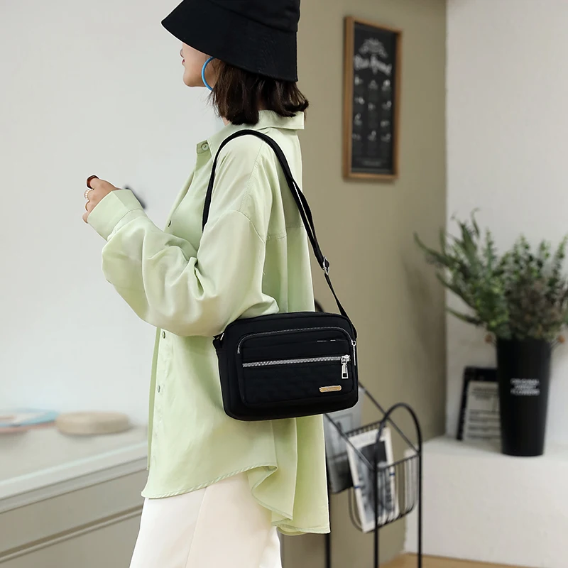 

Нейлоновые женские сумки-мессенджеры AOTTLA, новая маленькая сумка на плечо, женские повседневные сумки через плечо, Высококачественная много...