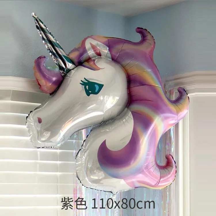 Единорог праздничные украшения: воздушные шары 1 шт. мини шар День рождения baby shower