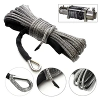 tool winch rope utv cable equipment light weight motorcycles synthetic