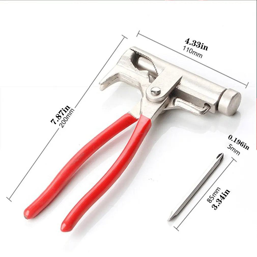 

Multifunctional Hammer Pipe Wrench Pliers Screwdriver Nail Tool Steel Nail Stapler Woodworking Hammer Carpentry Fitter