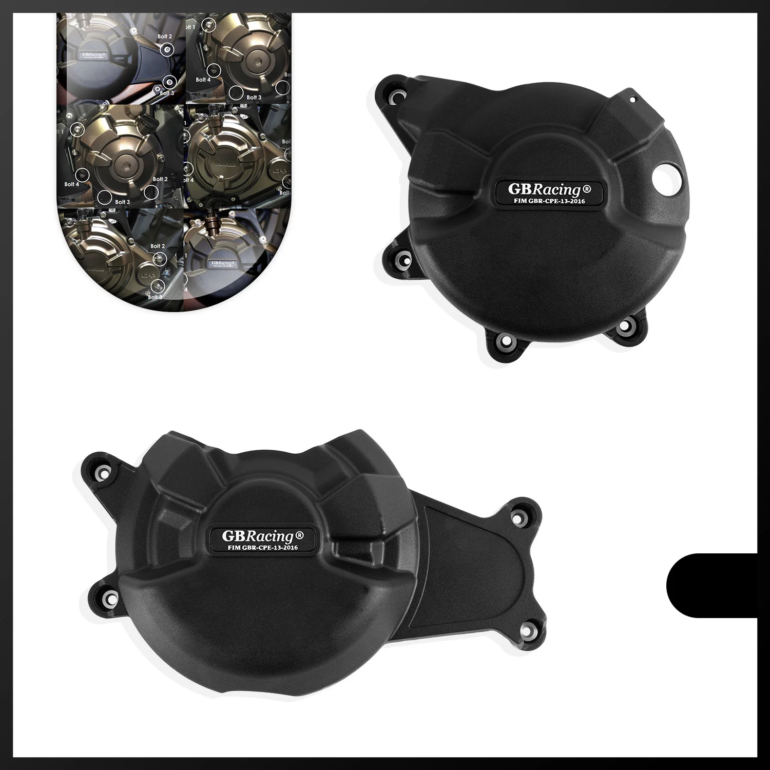 

Motorcycle Accessories Engine Cover Protector Set Case For GBRacing GB Racing For YAMAHA MT-07 MT07 FZ07 FZ-07 2014-2022