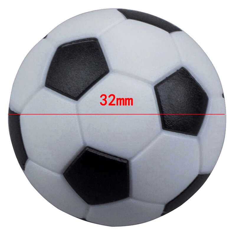 

1pcs 32mm Plastic Table Football Toy Table Soccer Sports Games Simulation Football Interactive Toy Tabletop Football Accessories