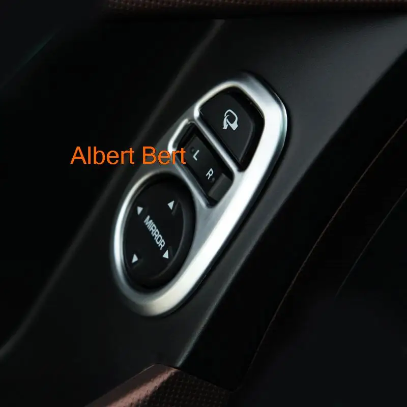 Аксессуары хромированная внутренняя установка для зеркала заднего вида Кнопка