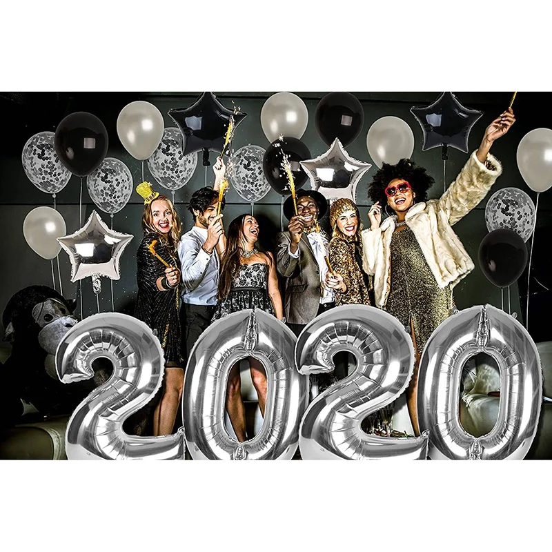 2 комплекта 2020 Выпускной праздничный комплект тянуть флаг шар Комбинации