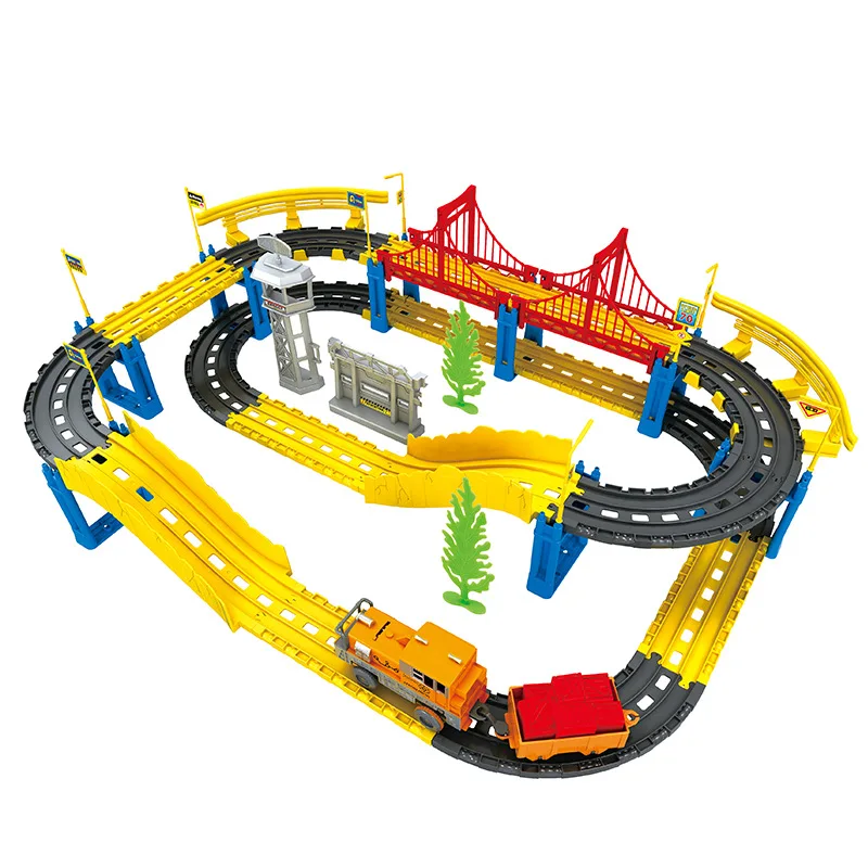 

Fun Variety Rail Car Car Assembled Electric High-Speed Rail Train Educational Children's Toy Set Male