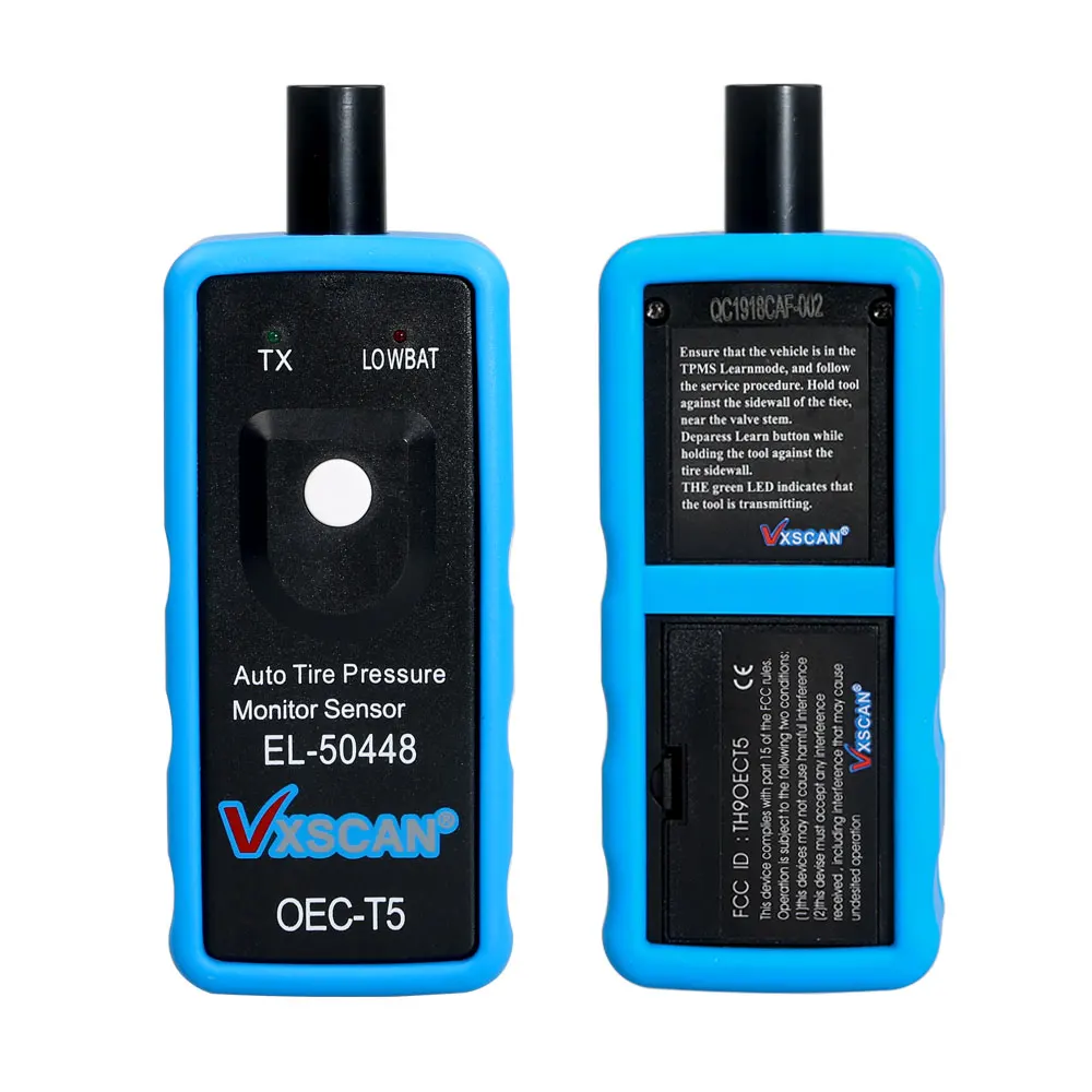 VXSCAN El-50448 El50448 Автомобильный датчик контроля давления в шинах датчик TPMS инструмент активации OEC-T5 EL 50448 TPM диагностический инструмент