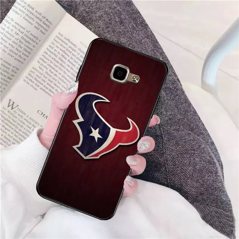

ZFGHSHYQ Houston Texans Phone Case For Samsung A 9 10 20 30 40 M20 S 30 31 J5(2015) J5prime 6 7 Plus