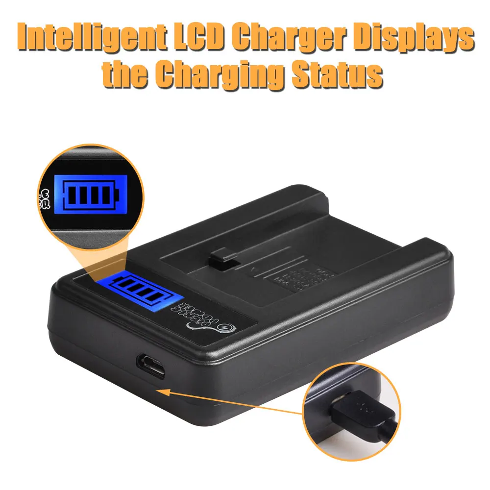 2 шт. Аккумулятор для камеры с ЖК дисплеем|Цифровые аккумуляторы| |