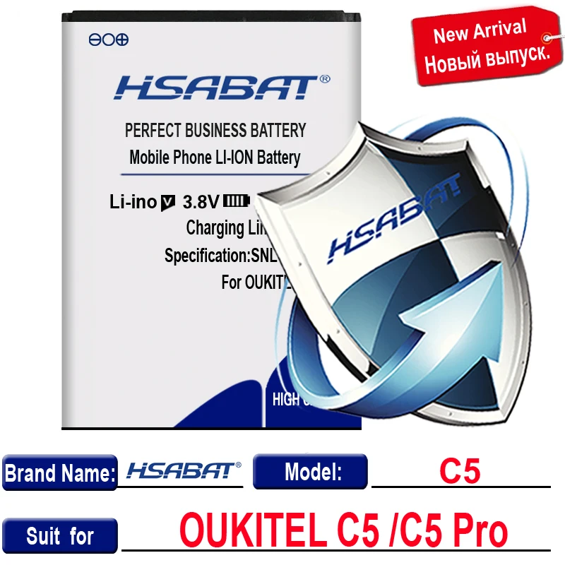 HSABAT 0 цикл 3250 мАч батарея для OUKITEL C5 батареи OUKITEL C5 Pro Высокое качество запасной аккумулятор для мобильного телефона