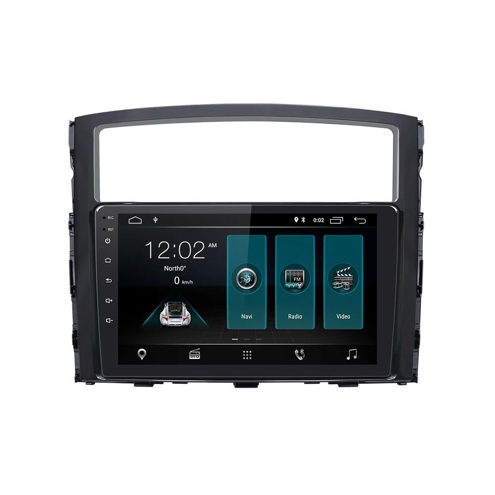 EBILAEN автомобильный мультимедийный плеер для Mitsubishi PAJERO 4 2din Android 9 Авторадио