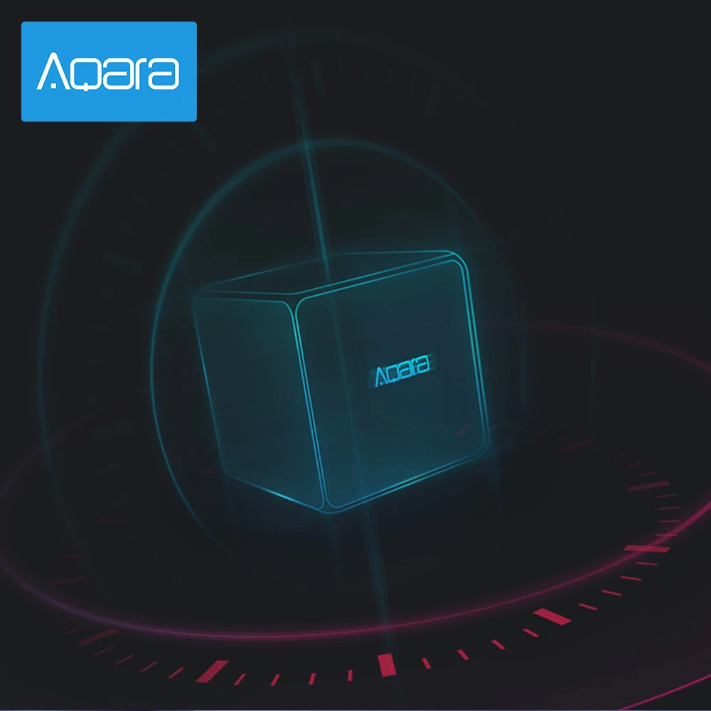 Контроллер Aqara Magic Cube Zigbee устройство для умного дома 6 действий управление через