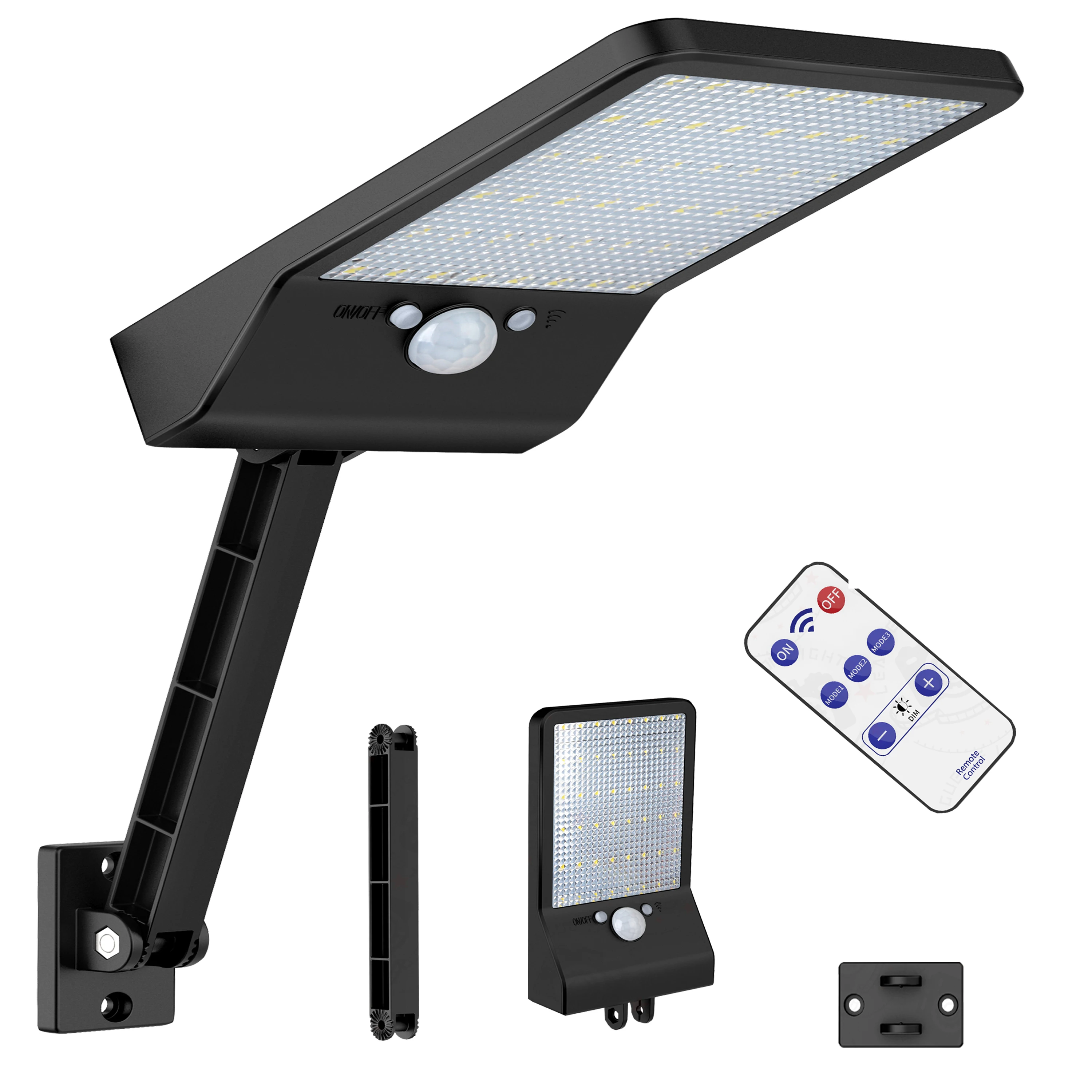 48 светодиодный уличный светильник на солнечной батарее подвесной фонарь для