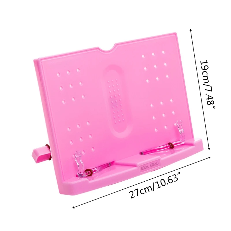 

Foldable Reading Book Holder Bookend Music Score Recipe Shelf Folding Holder Bookstand Cookbook Organizer