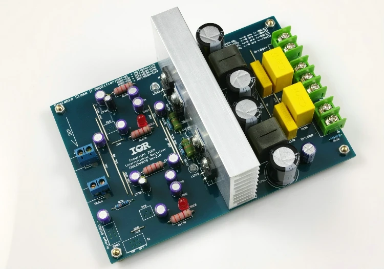 L15DX2 IRS2092 IRFI4019H MOSFET класс D цифровой усилитель мощности готовая плата