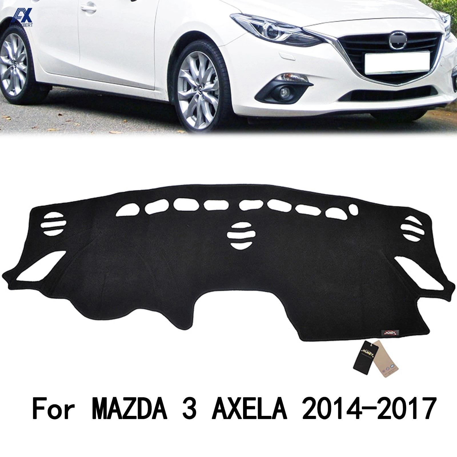 

Car Dashboard Cover Dash Board Pad Dashmat Board Mats Dash Mat Sun Shade Cover Carpets For MAZDA 3 AXELA 2014 2015 2016 2017
