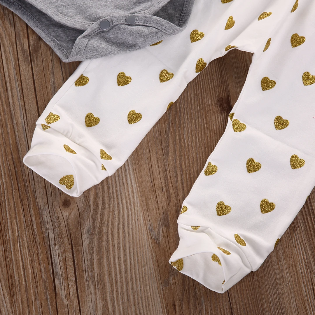 

Autumn baby boy clothes set cotton T-shirt+pants+Headband 3pcs Infant clothes newborn baby clothing set