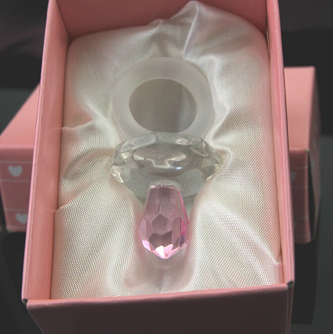 (20 шт./лот) Бесплатная доставка + коллекция кристаллов розовые/синие хрустальные