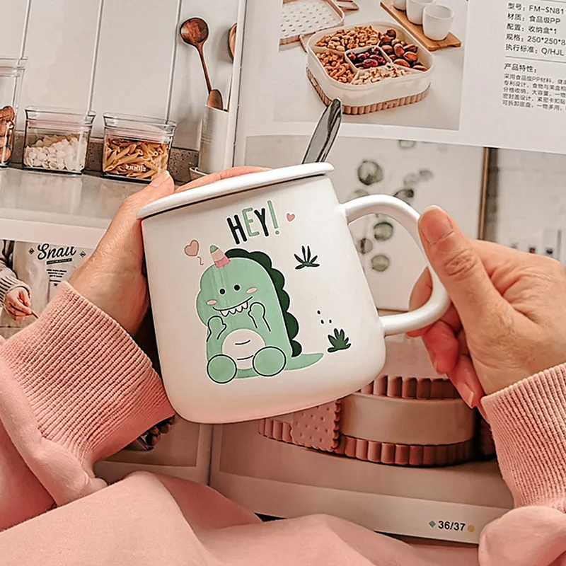 

Genuine Disney Fashion Snow White Little Mermaid Belle Cinderella Mug Cup Ceramic High-quality Cup Collection Child Gift