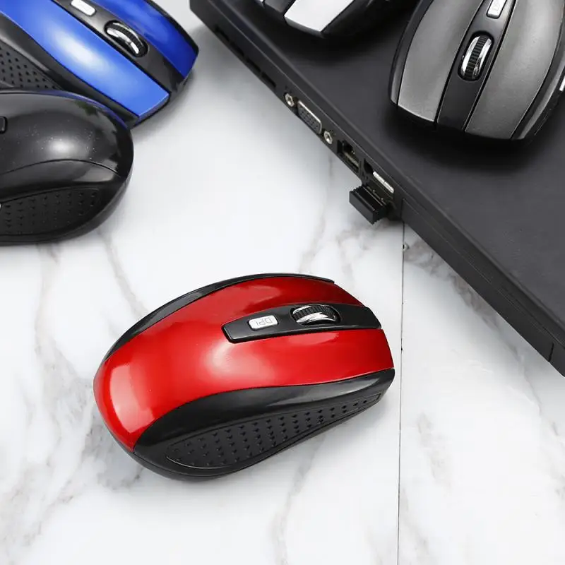 

2021 Hot 2.4GHz Wireless Cordless Mouse Mice Optical Scroll For PC Laptop Computer Peripherals Gaming Mouse Accessories