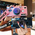 Чехол с ремешком на шею для Xiaomi Redmi Note 10 Pro Max 10S 9S 9A 9C 9T 9 8 8A 8T 7 7A 6 6A, мягкий силиконовый чехол-держатель, оболочка, чехлы