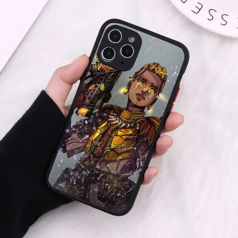 

Apex Legends Phone Case Matte Transparent For iPhone 12 Mini 11 Pro XR XS Max 7 8 Plus