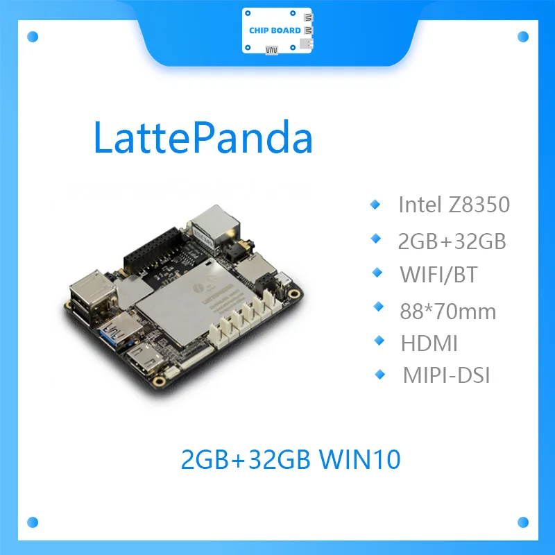 LattePanda V1.0-Мощный мини-ПК Windows 10 2 ГБ/32 ГБ | Компьютеры и офис