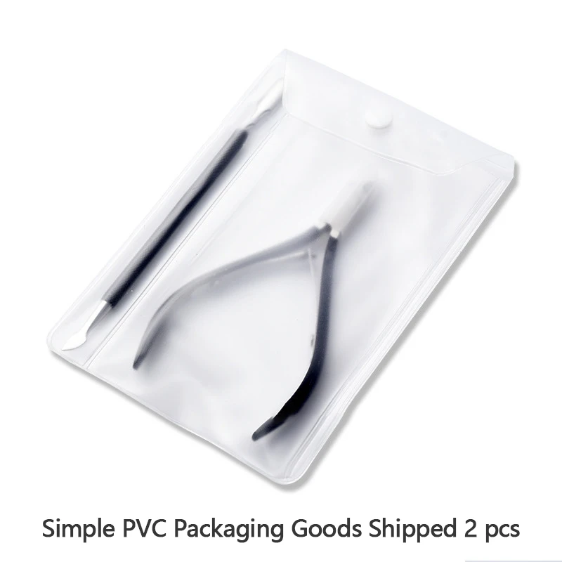 Триммер для удаления кутикулы с толкатель комплект из 2 частей Легко и быстро