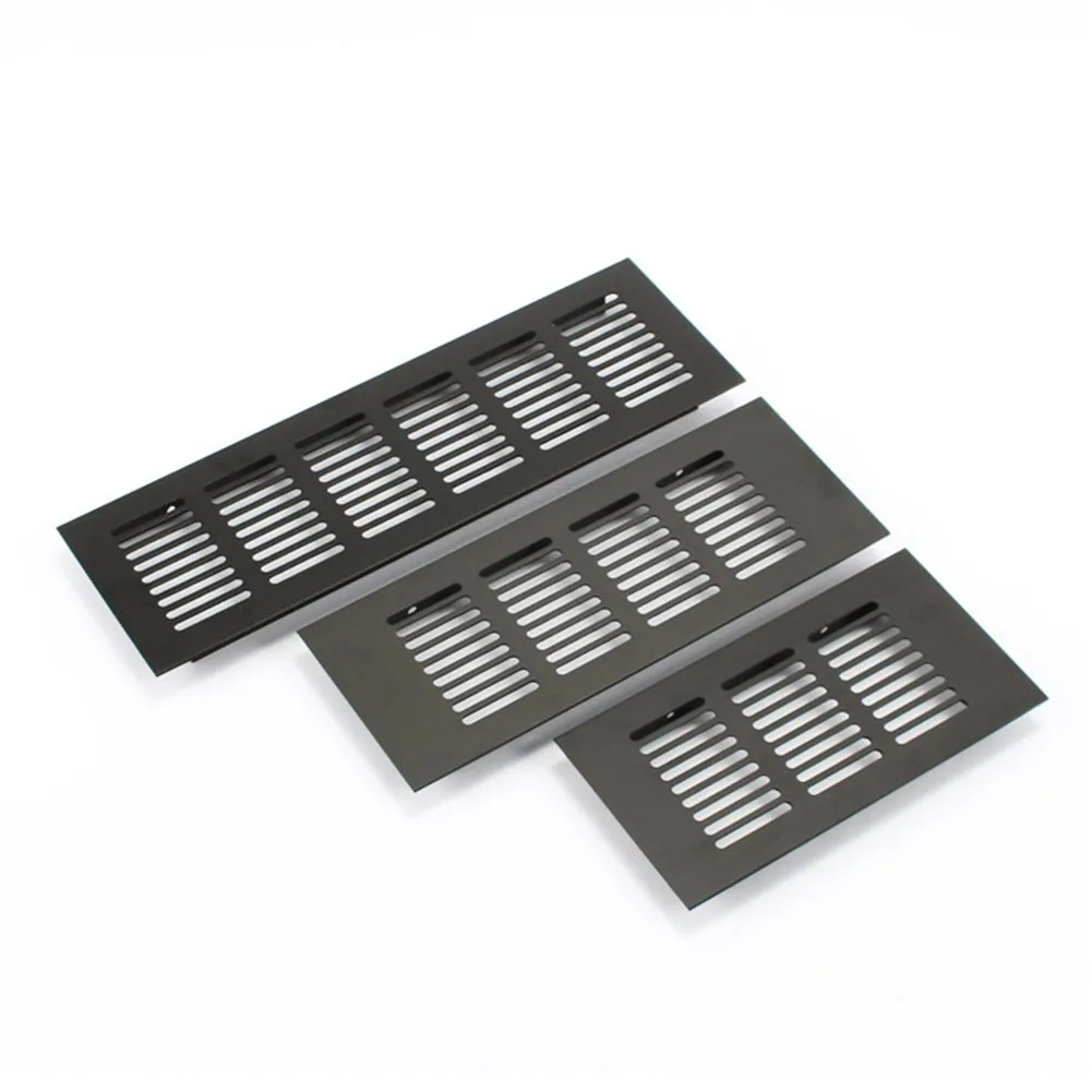 

Aluminum Alloy Vents Perforated Sheet Louvred Grill Ventilation Grille Cover Web Plate Ventilation Grille Vents Perforated Sheet