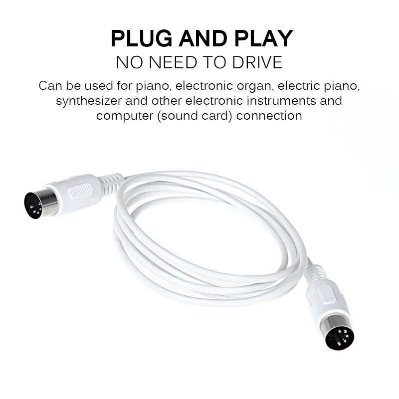 Электронная клавиатура кабель с двойной головкой пять иглы соединительные