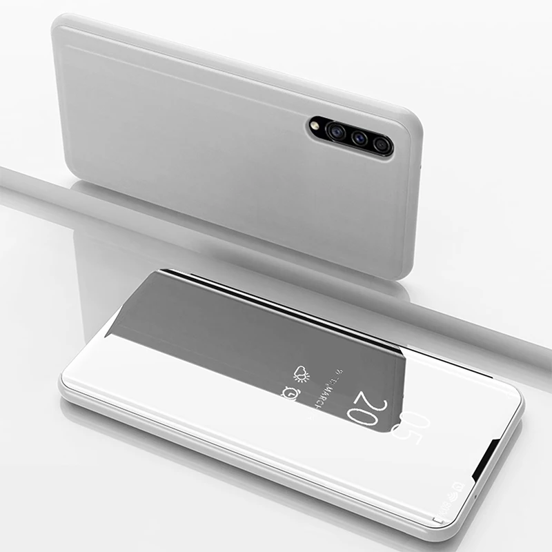 Умный зеркальный чехол-книжка для samsung Galaxy A10E A2 A20E A40 A50 A6S A60 A70 A8S A80 A90 A3 A5 A7 A9 Pro A5 A6 A8 плюс крышка