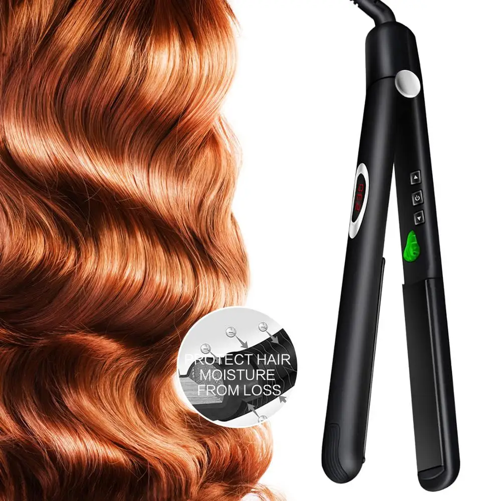 Профессиональный Плоский Утюг светодиодный выпрямитель для волос витая