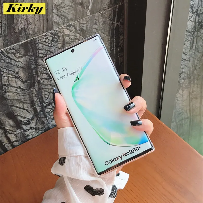 Мультяшный Блестящий Радужный Звездный Ударопрочный силиконовый чехол для