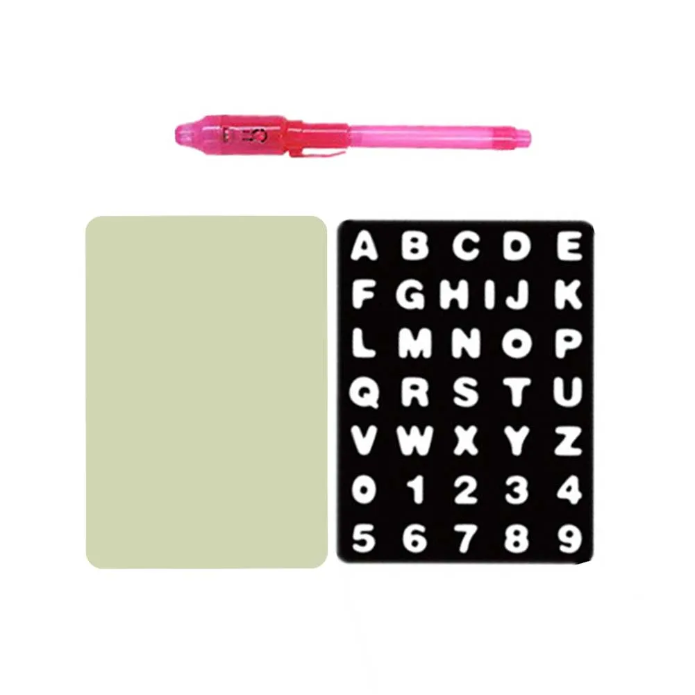 

Doodle Funny Pen Gift Developing Toy Writing Pad Kids Graffiti 3D Fluorescence Drawing Board With Light Home Children
