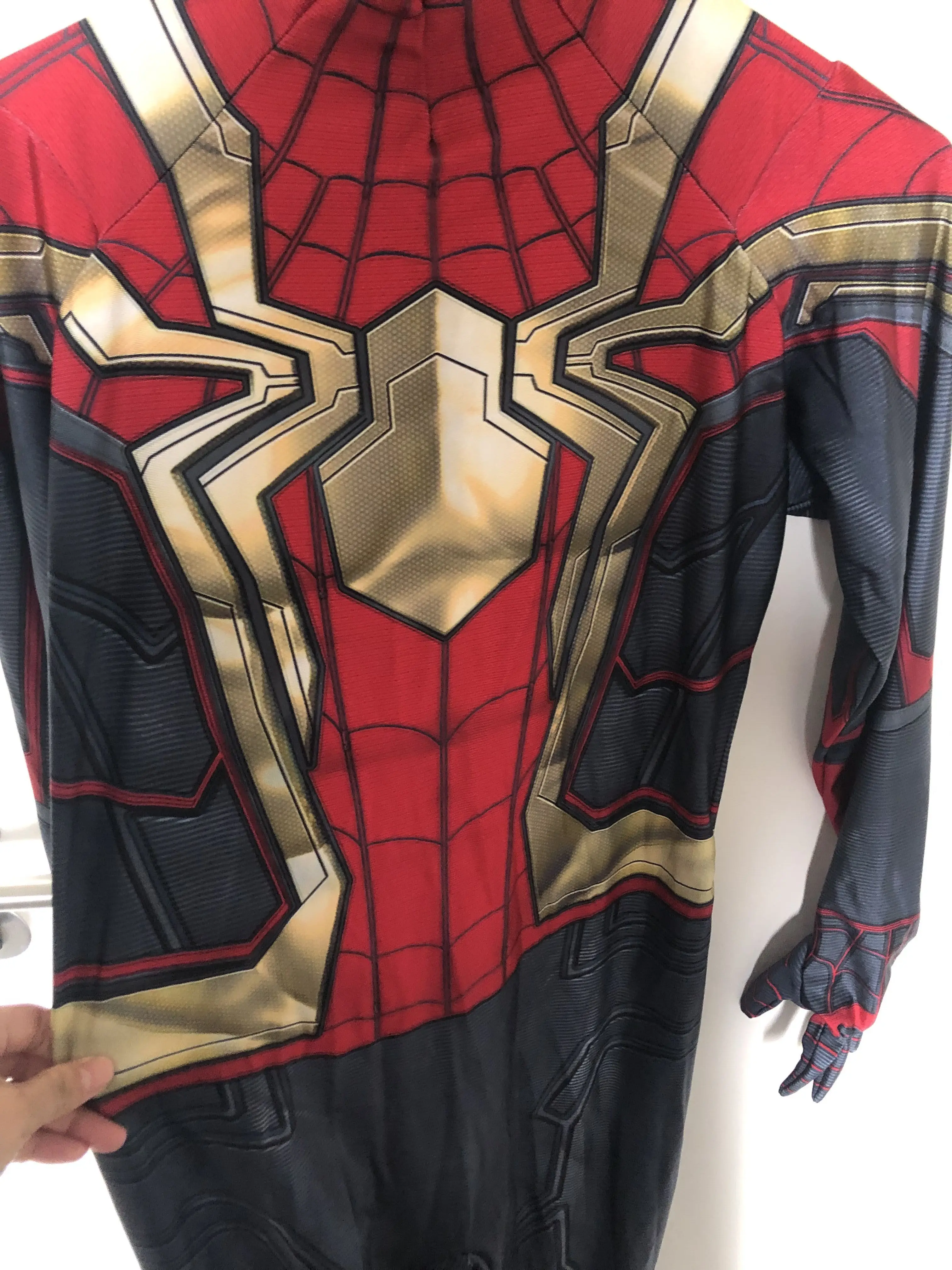

Newest No Way Home Cosplay Costume Halloween Zentai Bodysuit Iron Suit Man Bodys Jumpsuits Adults Kids