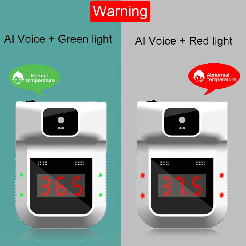 F3 Цифровой инфракрасный термометр для холодной зимы 14 языков Интеллектуальная