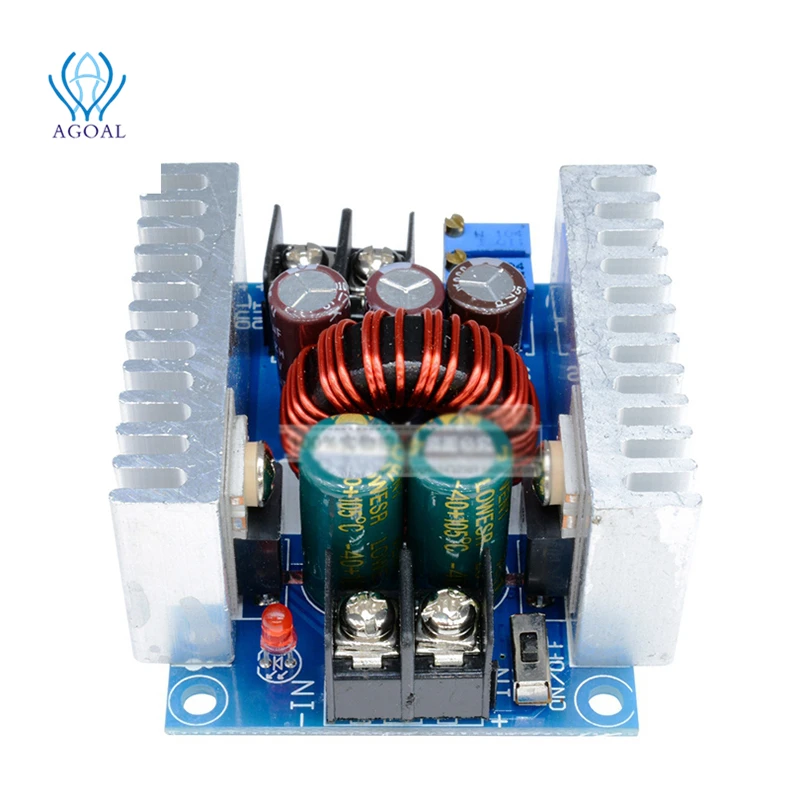 

300W 20A DC-DC понижающий преобразователь, понижающий модуль с драйвером постоянного тока для светодиода, понижающий модуль напряжения, электрол...