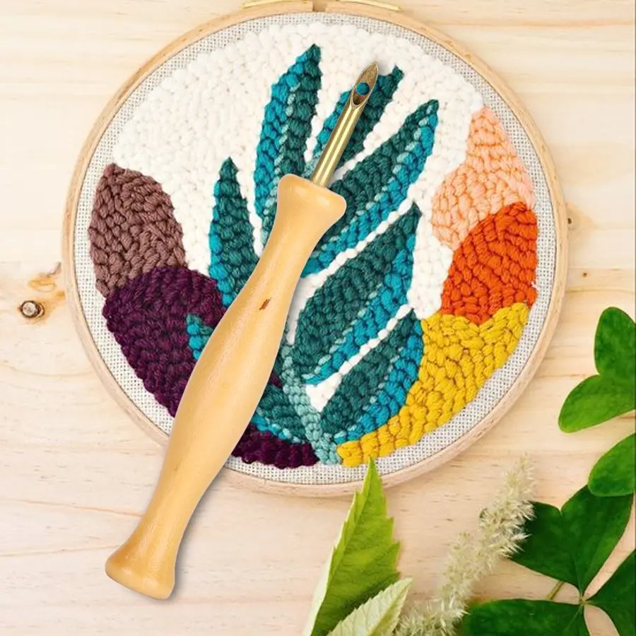 Россия покер Le швейная игла портативный дырокол иглы Вязание ручка для вышивки