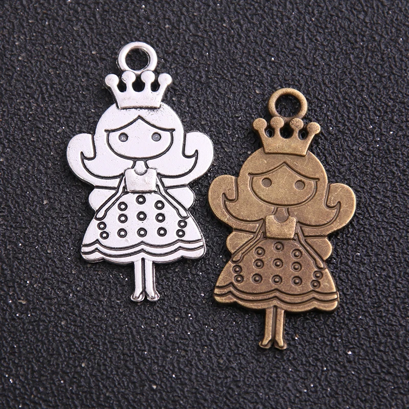 4 шт. ювелирные аксессуары Старинные Бронзовые Подвески в винтажном стиле из