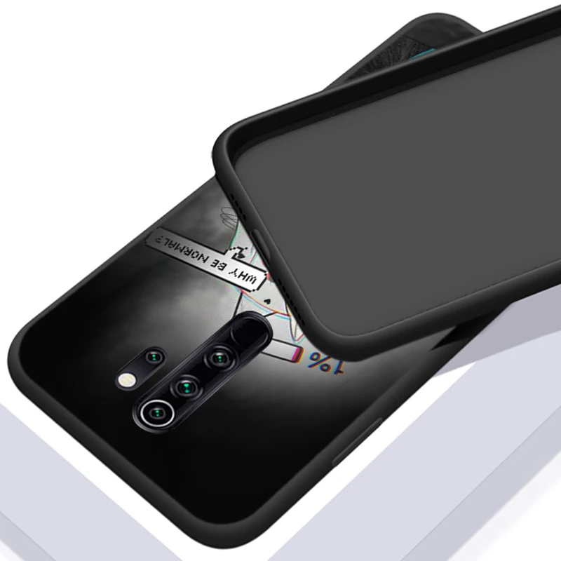 silicone cover sad anime aesthetic senpai for xiaomi redmi note 11 11t 10t 10 10s 9 9s 9t 8t 8 7 6 pro phone case free global shipping