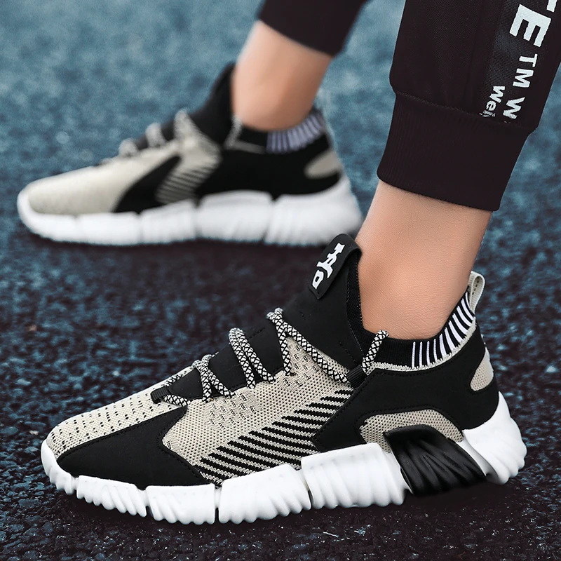 Повседневная обувь для мужчин Дышащие мужские кроссовки в винтажном стиле