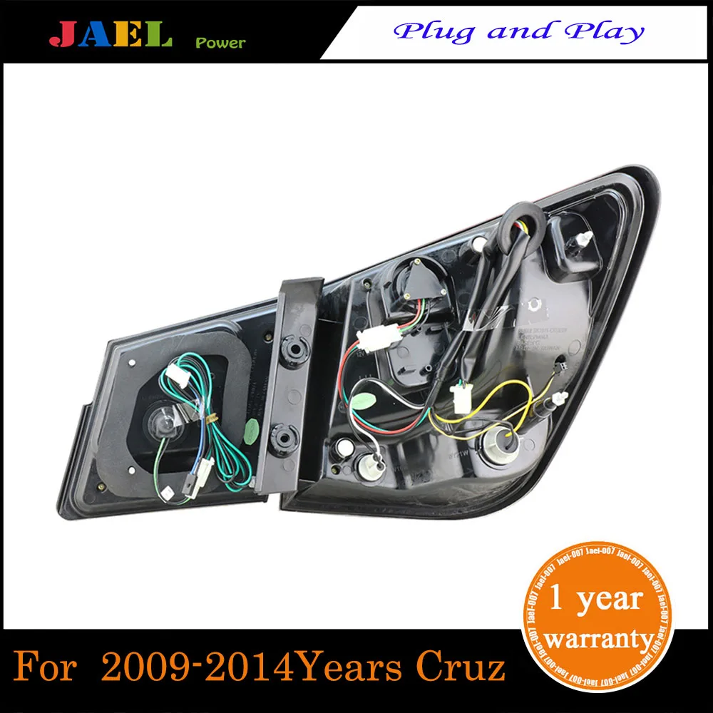 Задний фонарь светодиодный задний фонарь для Chevrolet Cruze 2009-2014yeurs DRL сигнал поворота стоп Обратный Свет
