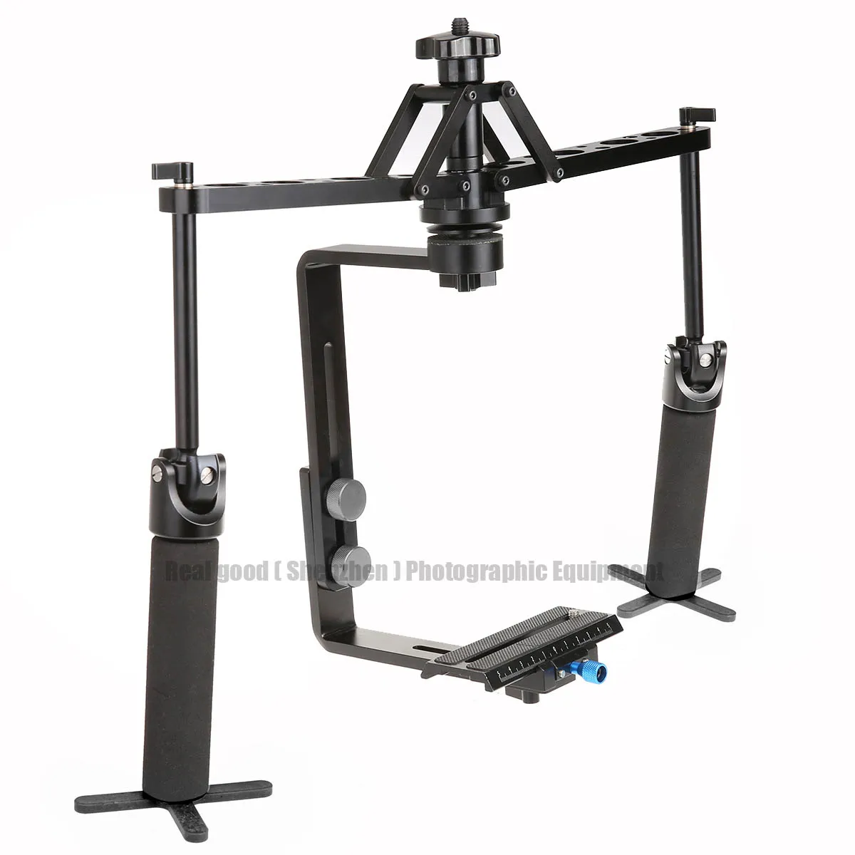 Карданный стабилизатор видео двойной Ручной Steadycam Ручной Стабилизатор для BMCC FS700 C300 Canon Nikon sony DSLR камеры