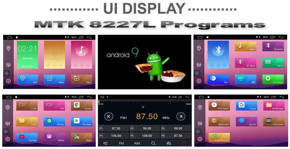 Android 9,0 Авторадио встроенный CarPlay gps навигация совместима с для Audi A3 8P S3 2003-2011 RS3 автомобильный стереоплеер головное устройство