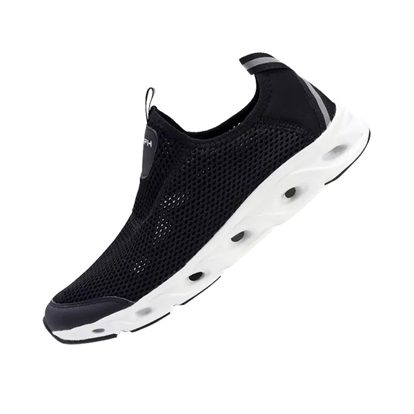 Black 41 Xiaomi Youpin ZAOFENG портативный нескользящий дышащий Открытый shoesLarge сетка дышащая быстрая дренажная, противоскользящая - Цвет: Black 41