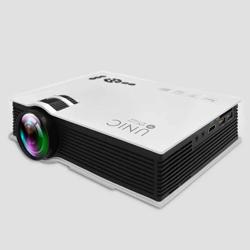 Горячая Распродажа проектор UC46 мобильный телефон беспроводной Wi Fi мини домашний